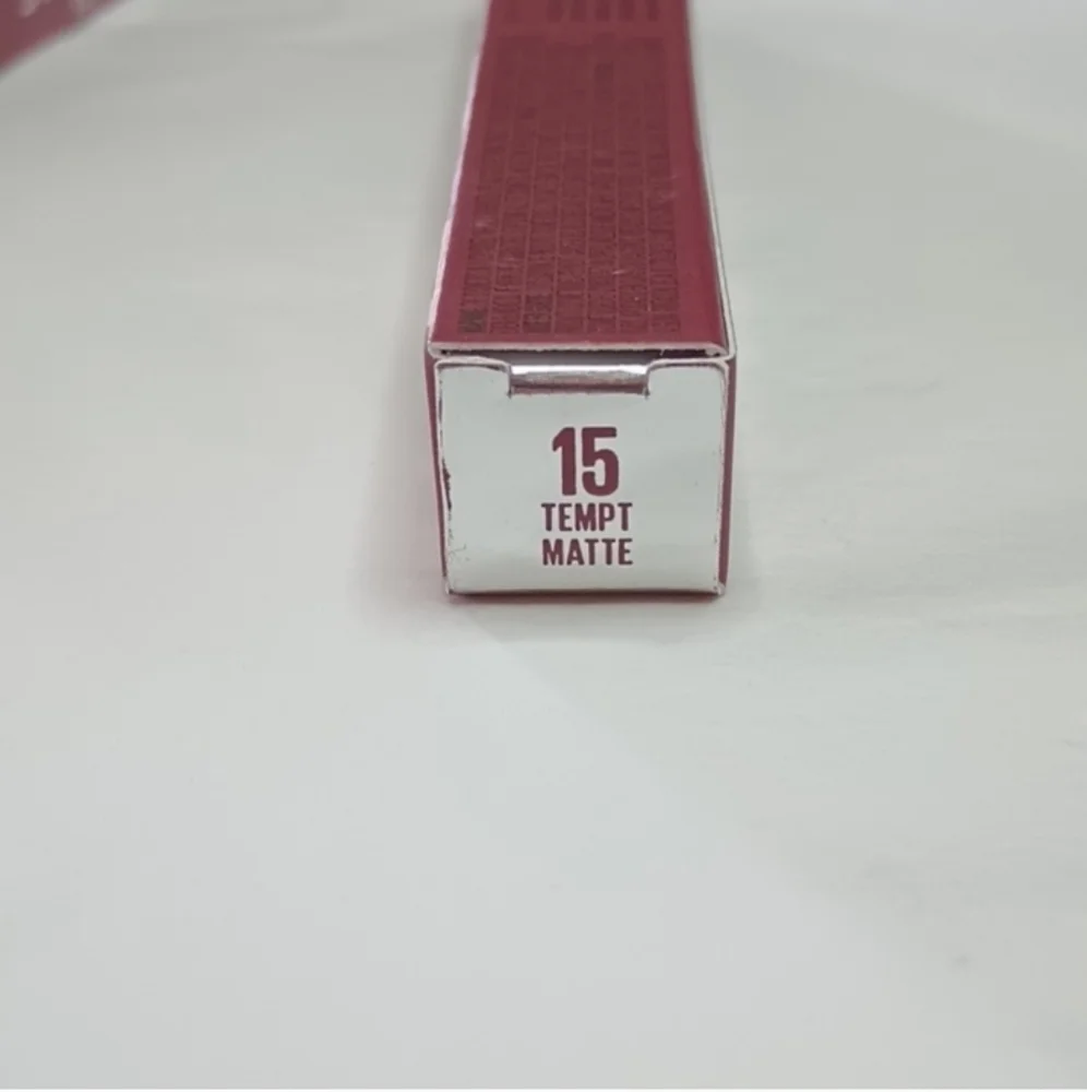 7 x Maybelline Color Strike Eyeshadow 15 Tempt Matte Cream to Powder